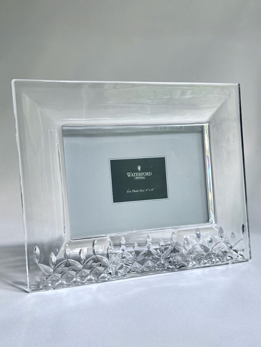 NEW Waterford Crystal "Lismore" (4x6) Picture Frame